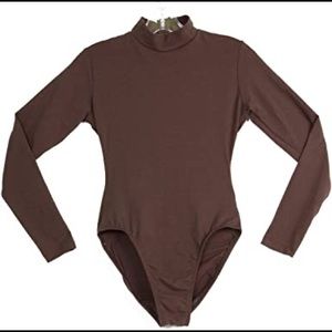 DanceNwear Cotton Blend Long Sleeve Turtleneck